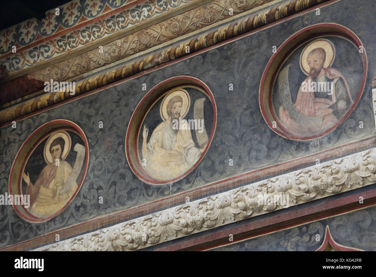 Chiesa del Monastero di Stavropoleos 2 Foto Stock