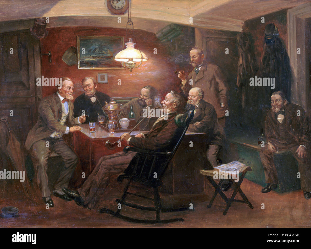 Jensen Oluf simonia - buona storia - 1871 Foto Stock