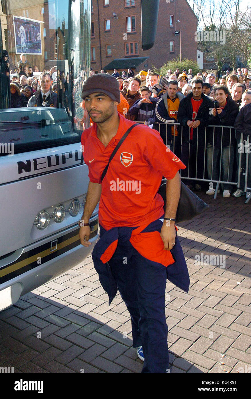 Il calciatore Ashley Cole 2004 Foto Stock