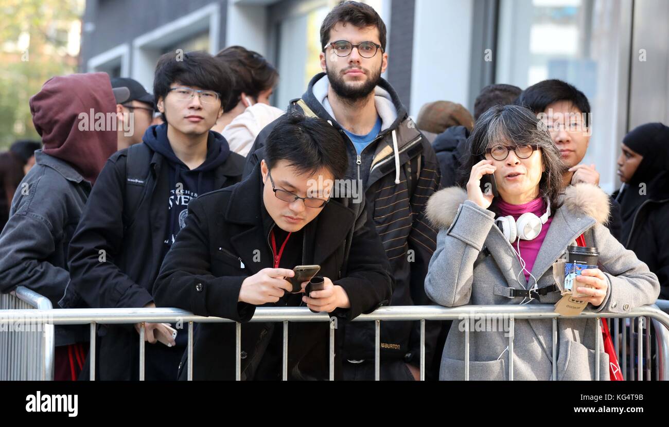 Iphone X va in vendita a Londra Foto Stock