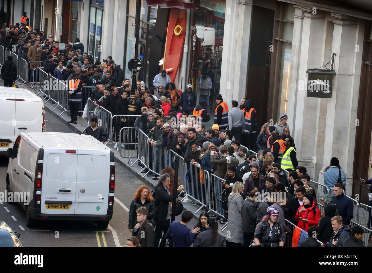 Iphone X va in vendita a Londra Foto Stock