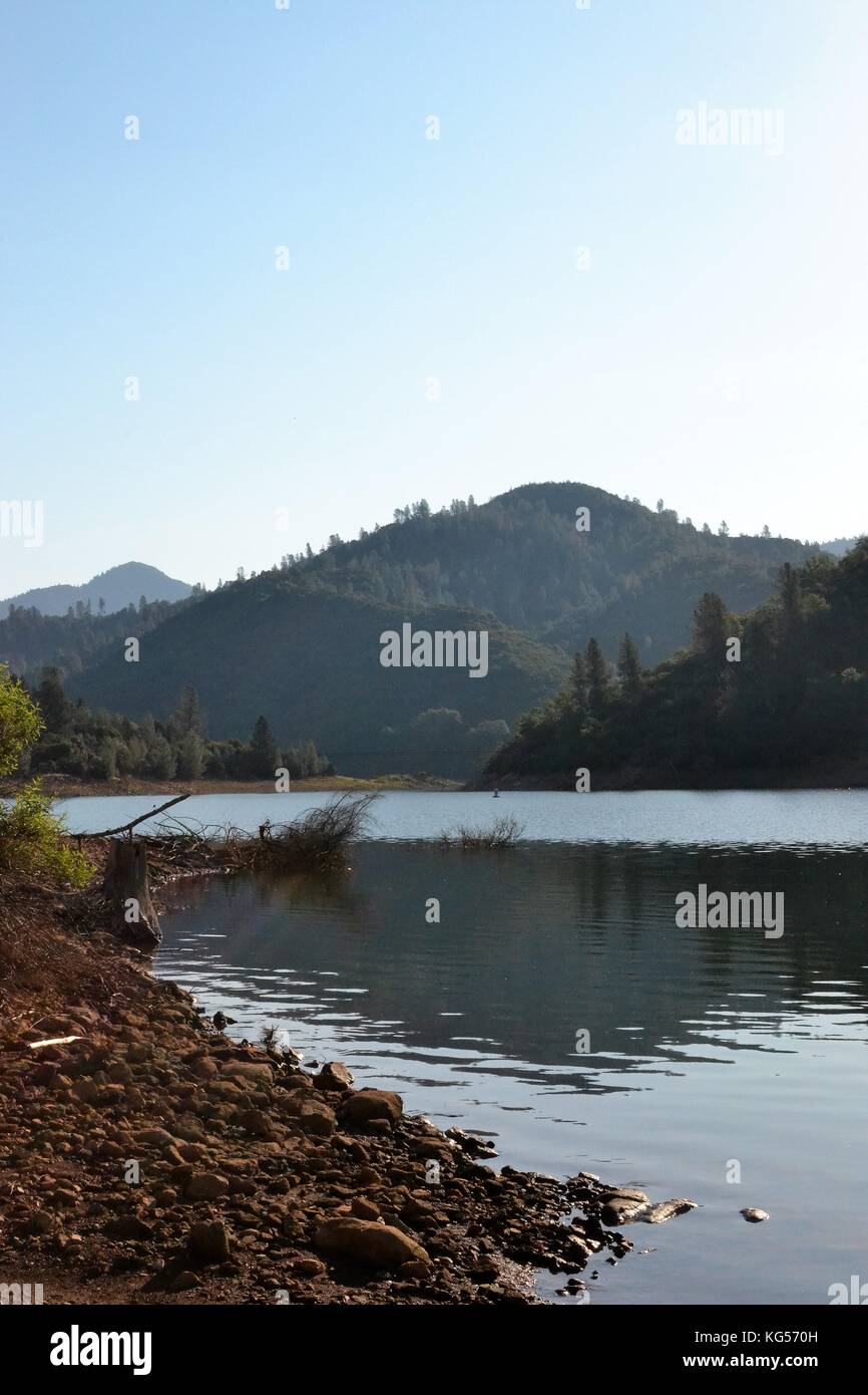 Lago Shasta Foto Stock