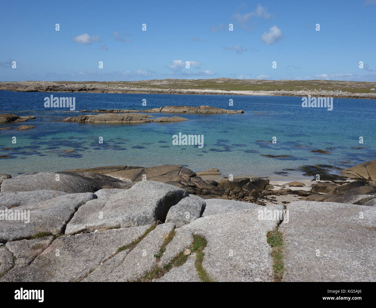 Pavimentazione in calcare a Burren , County Clare, Repubblica di Irlanda Foto Stock