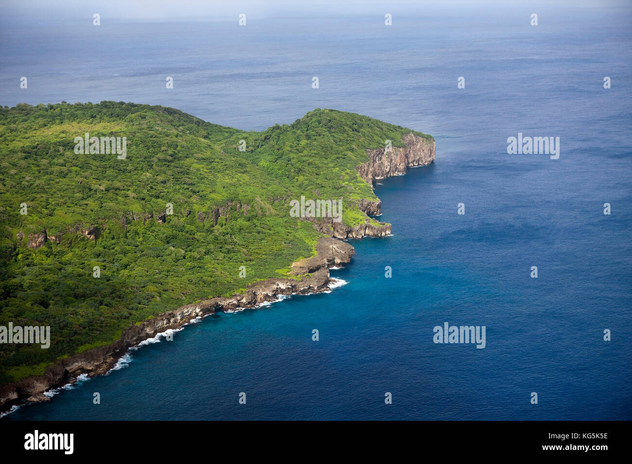 Costa orientale dell isola di natale, Oceano indiano, australia Foto Stock