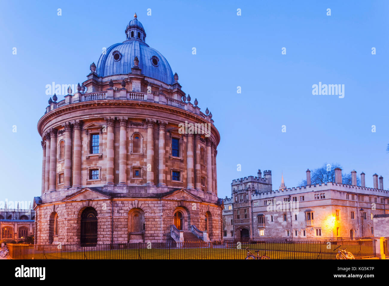 Inghilterra, oxfordshire, Oxford, Oxford University, la Libreria di Bodleian, radcliiffe fotocamera Foto Stock