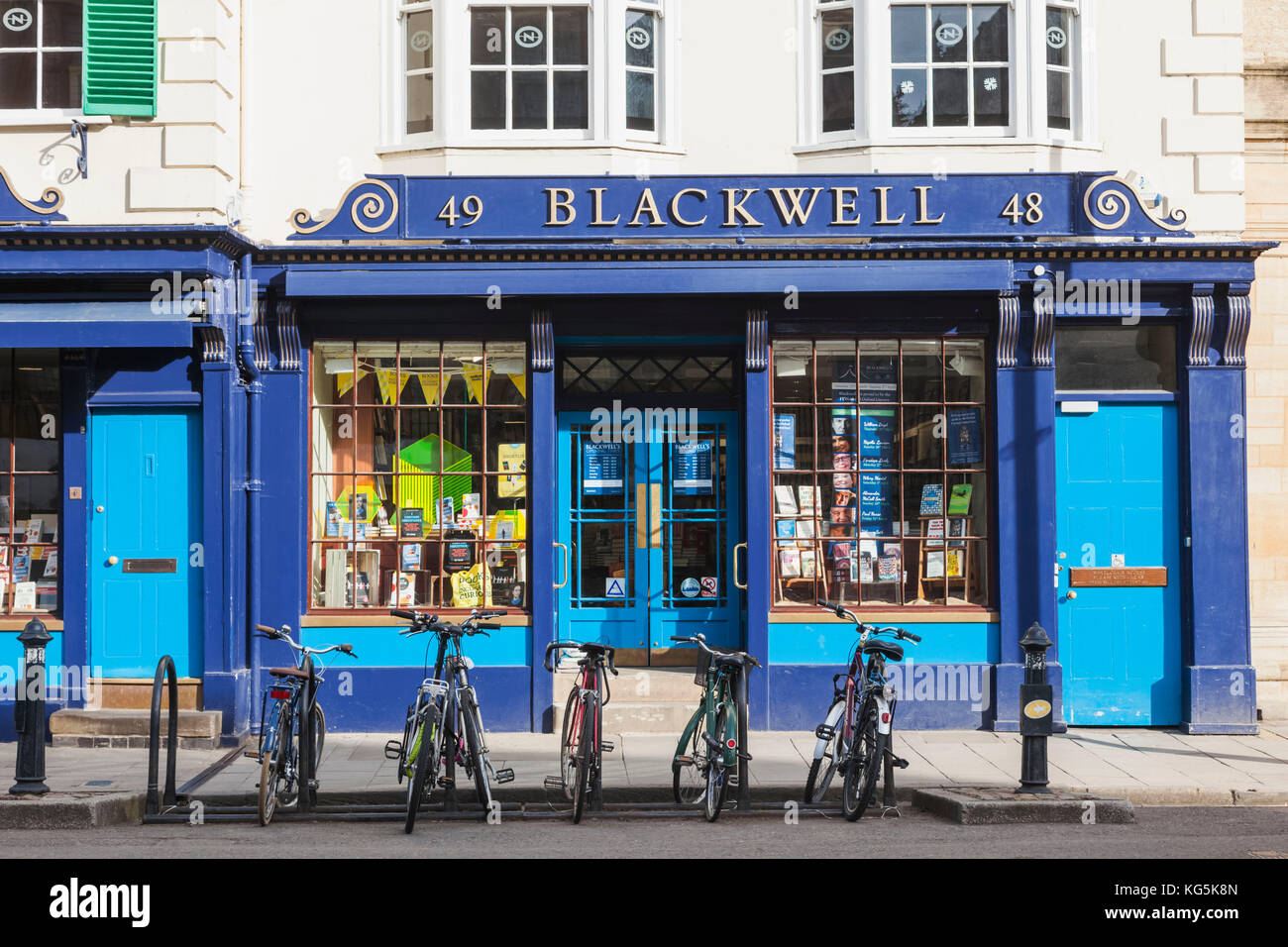 Inghilterra, Oxfordshire, Oxford, Blackwell Bookshop Foto Stock