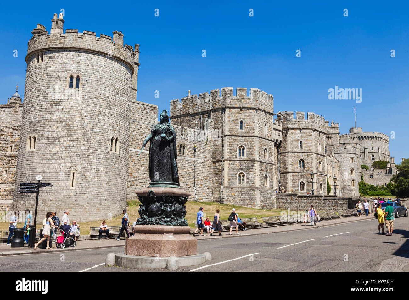 Inghilterra, berkshire, Windsor, il castello di Windsor Foto Stock