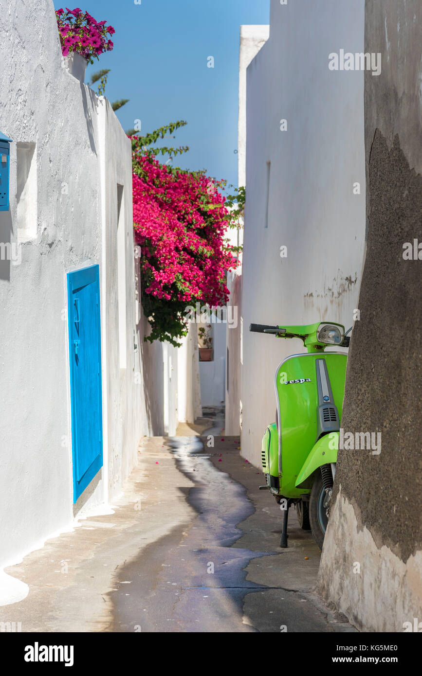 Villaggio nei pressi di stromboli a messina distretto, Sicilia, Italia, Europa. Foto Stock