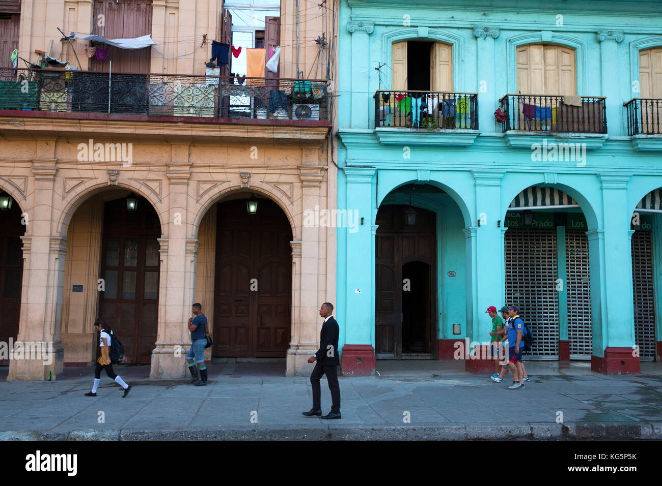 Cuba, Repubblica di Cuba, America Centrale, Isola dei Caraibi. Città di Avana. Foto Stock