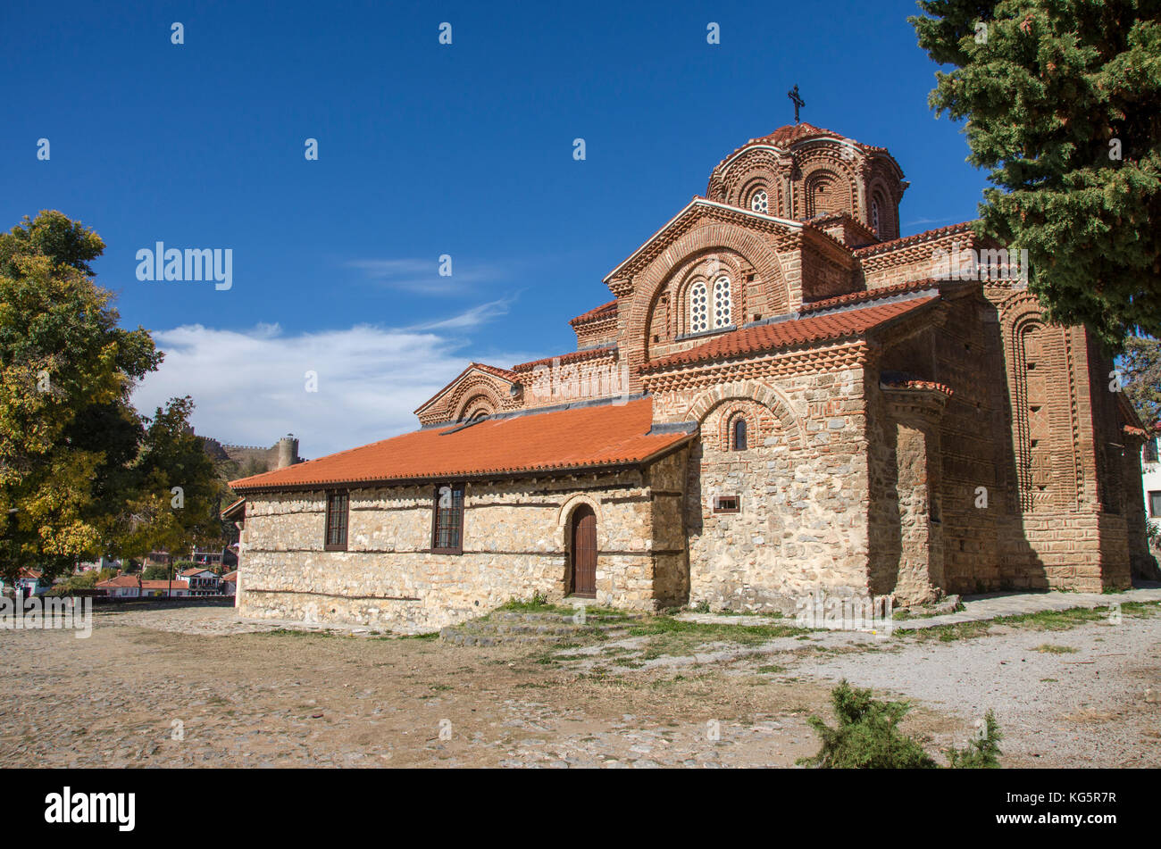 San Clemente - Ohrid Macedonia - Santa Maria peryvleptos Foto Stock