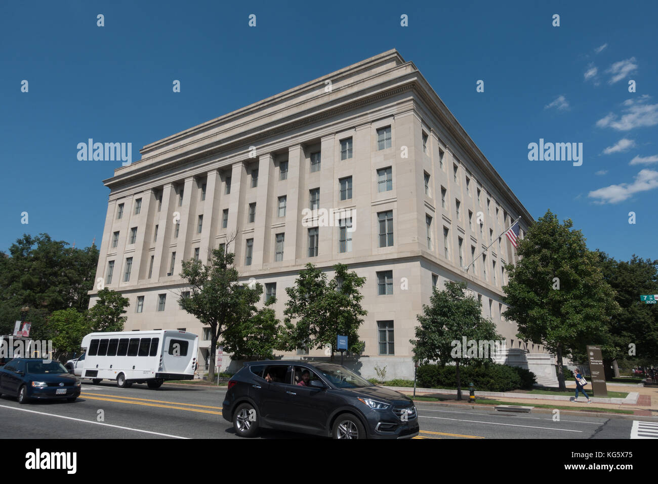 La Commissione federale per il commercio edificio in Washington DC, Stati Uniti. Foto Stock
