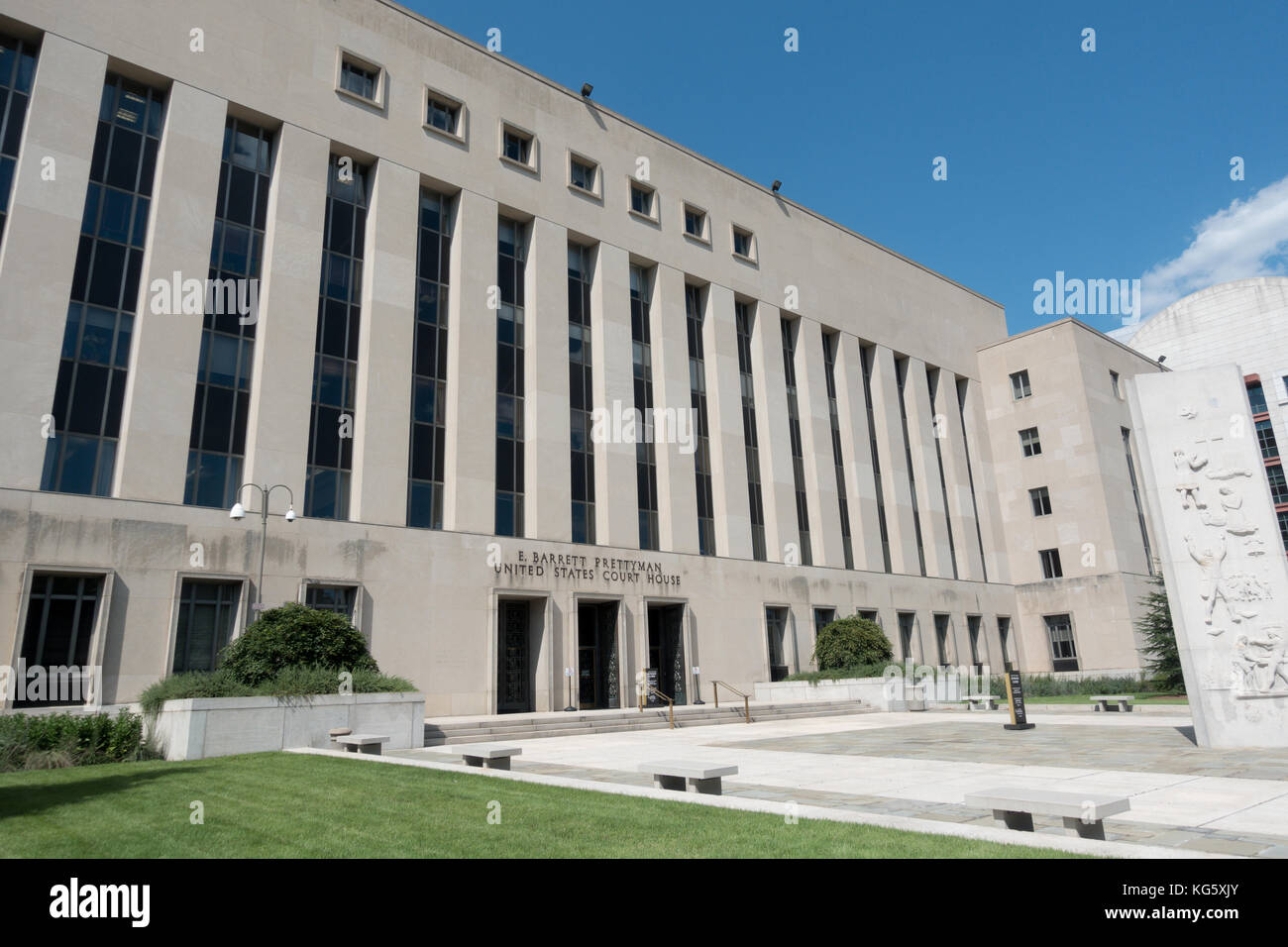 Il E. Barrett Prettyman Stati Uniti Casa Corte, Washington DC, Stati Uniti. Foto Stock