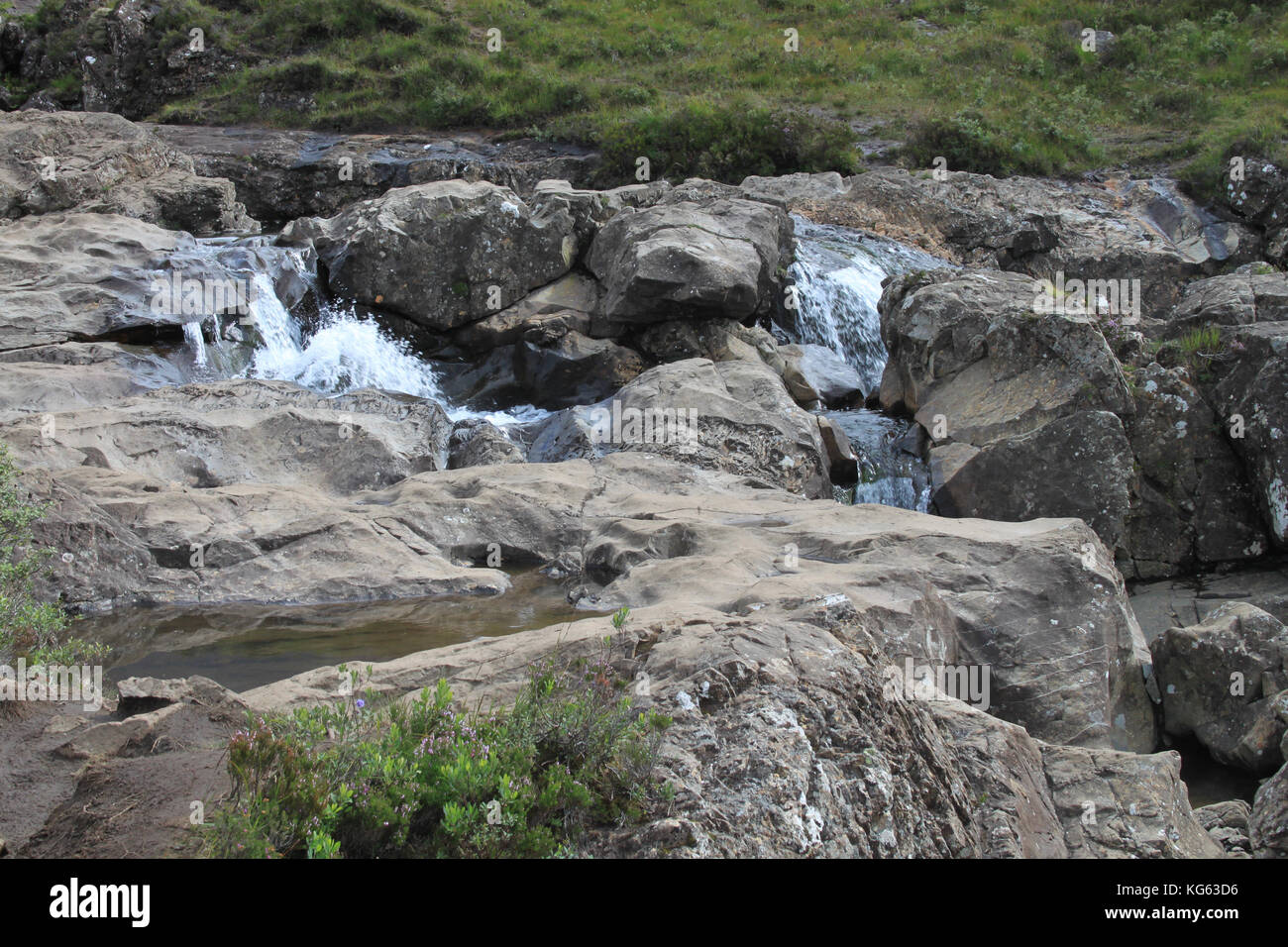 La Fata piscine sull'Isola di Skye Foto Stock