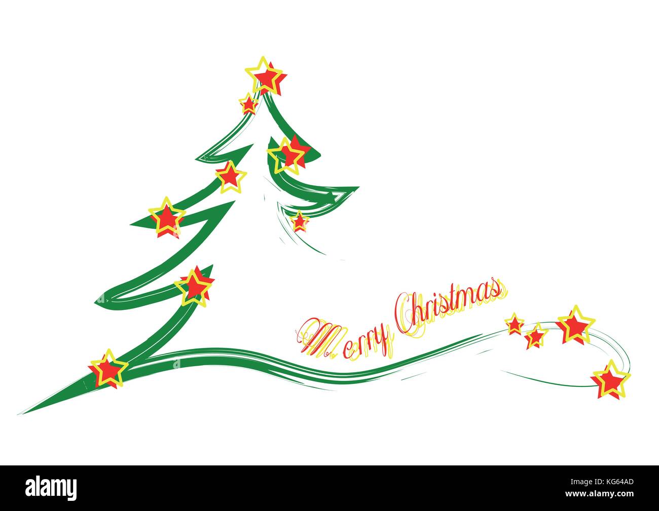 Buon Natale Con Albero Di Natale Albero genealogico di cristo Immagini Vettoriali Stock - Alamy