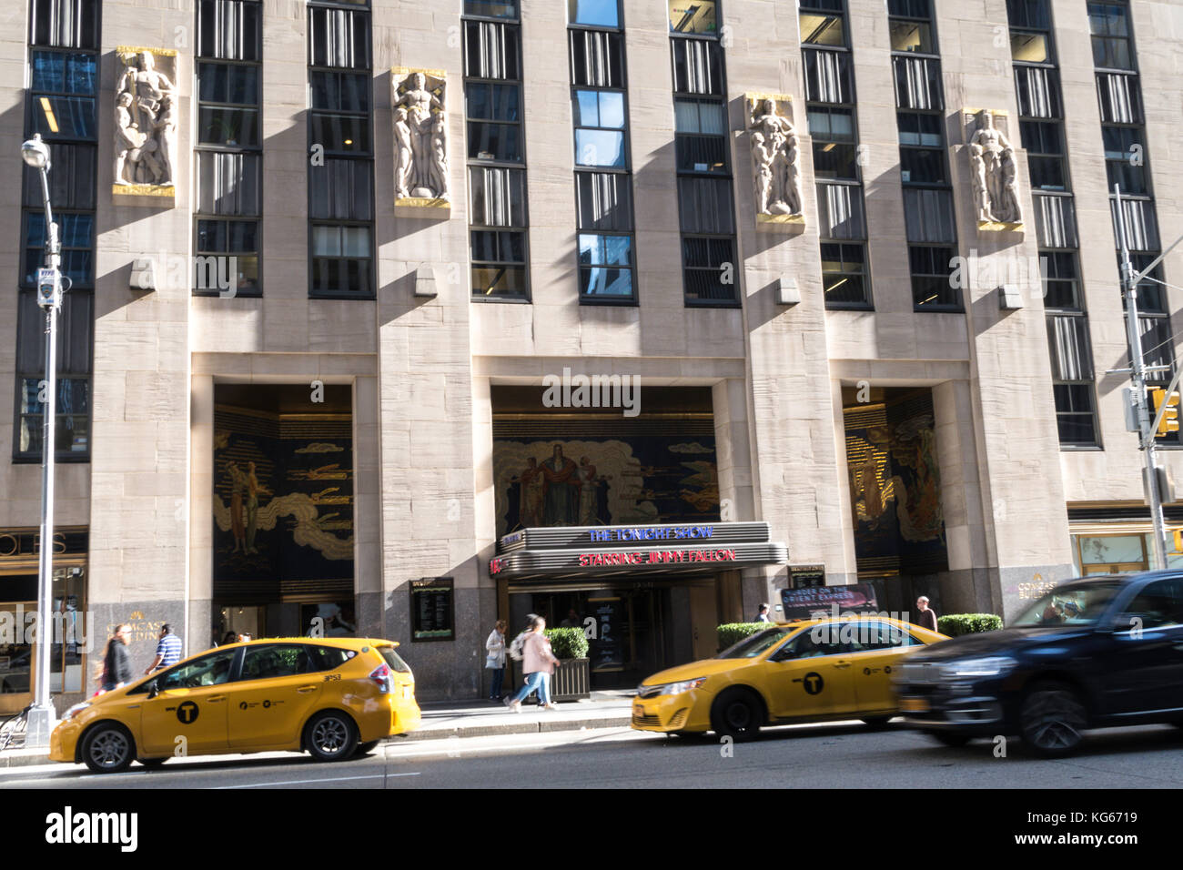 1250 Avenue of the Americas, Rockefeller Center, NYC Foto Stock