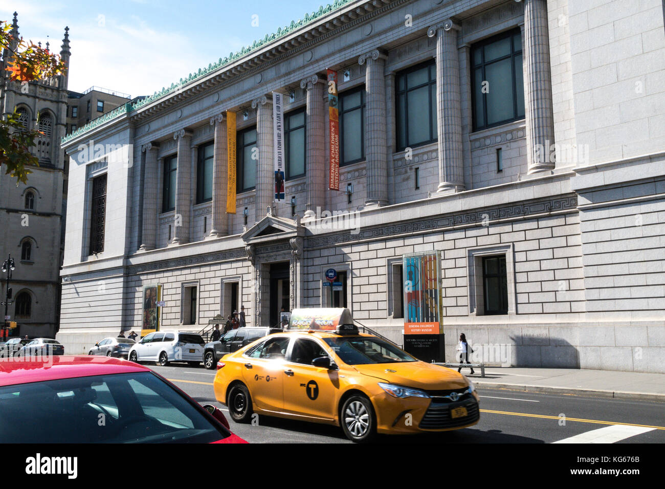 Historical Society di New York museo e biblioteca, 170 Central Park West, NYC Foto Stock