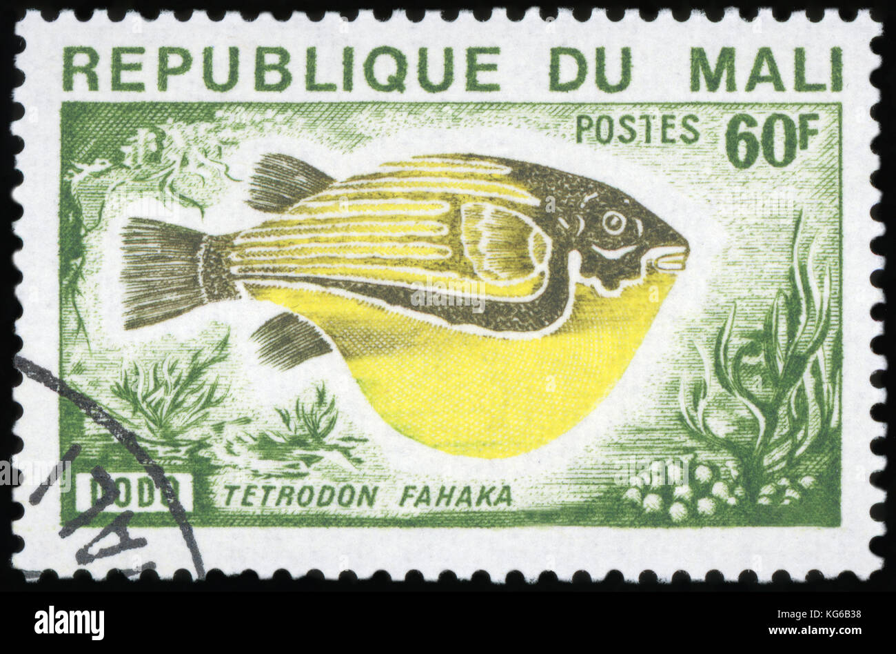 Francobollo della Republique del Mali Foto Stock