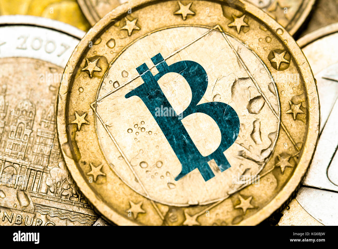Bitcoin Foto Stock