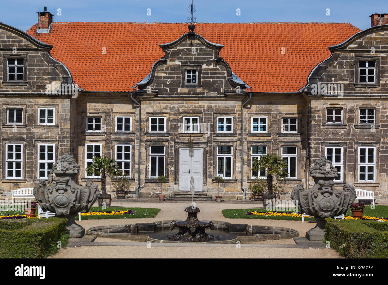 Kleines schloss blankenburg harz Foto Stock