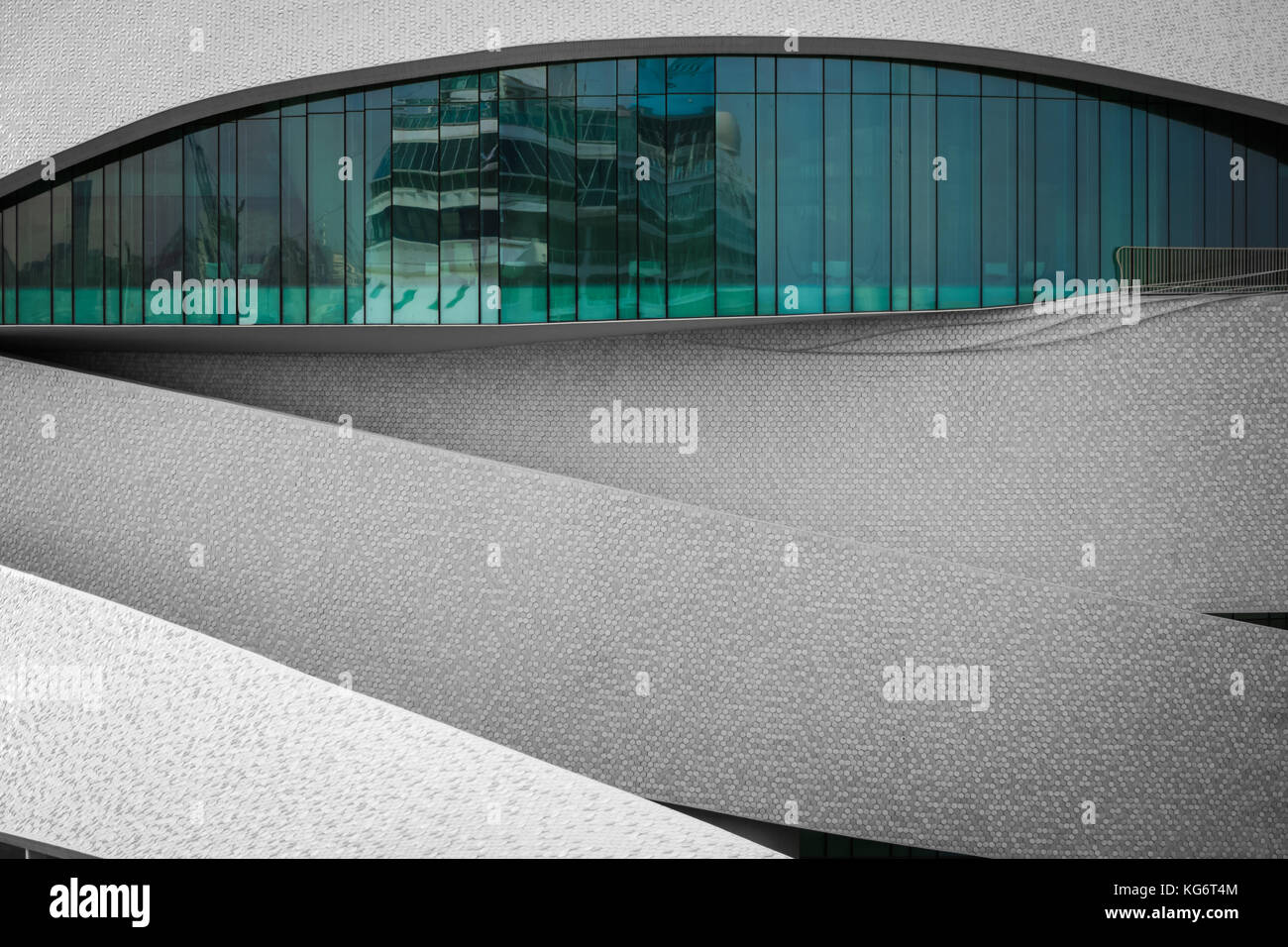 Edificio di porta, porto Foto Stock