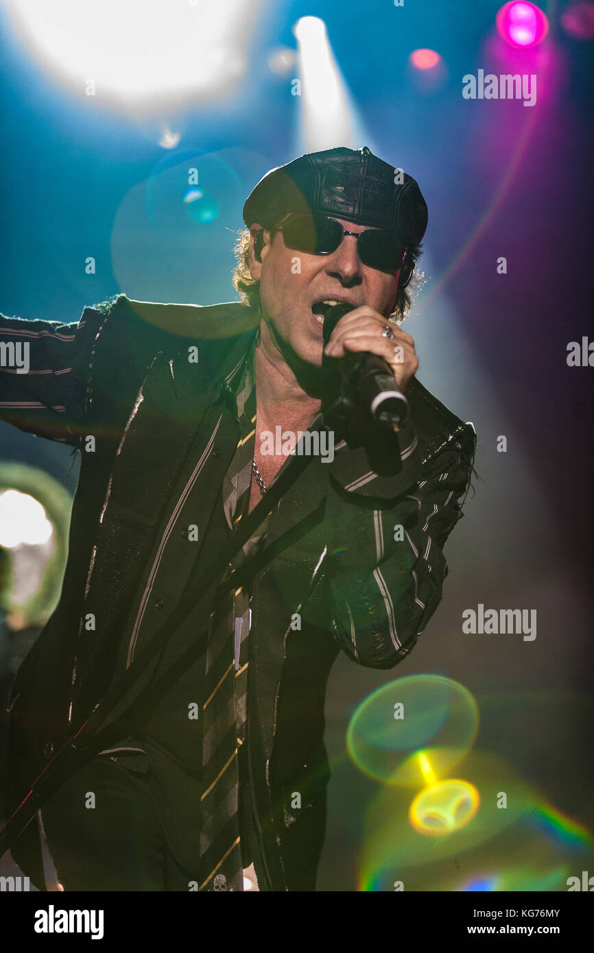 Della Rock Band tedesca Scorpions Live Foto Stock