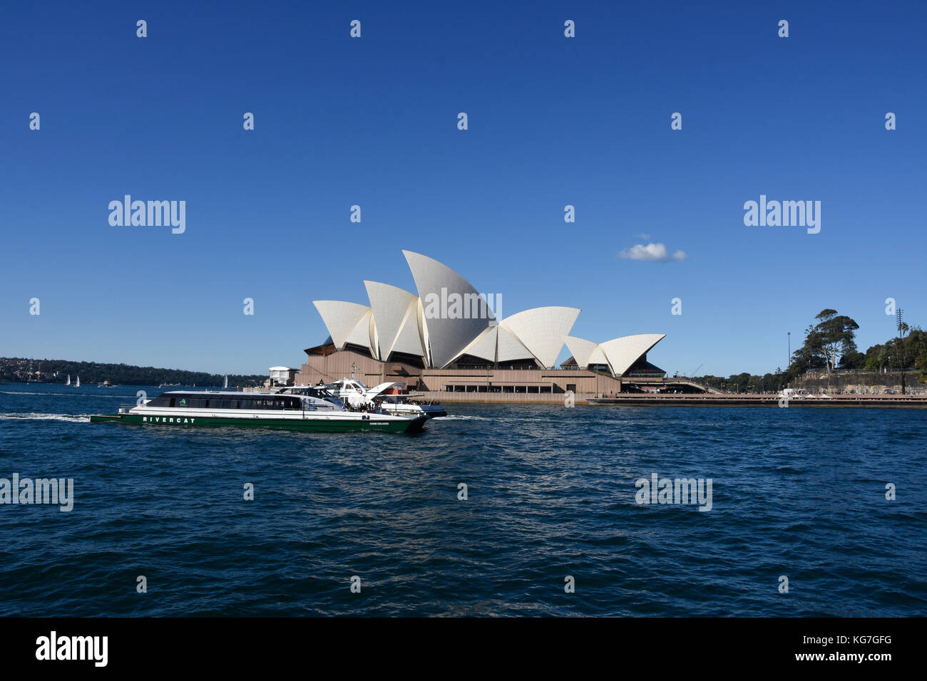 La Opera House di Sydney Foto Stock