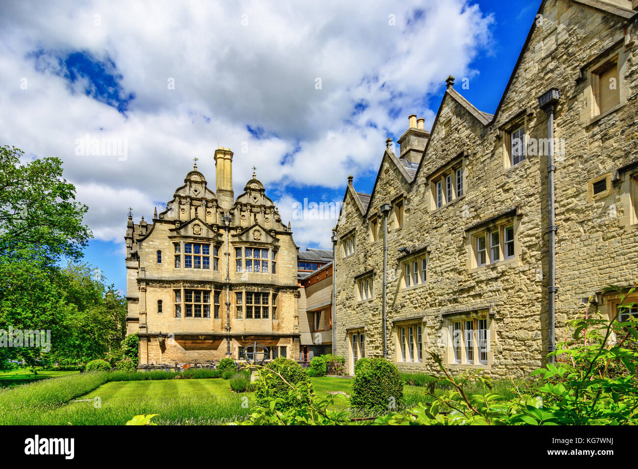 Il Trinity College dell'Università di Oxford, Oxford, England, Regno Unito Foto Stock