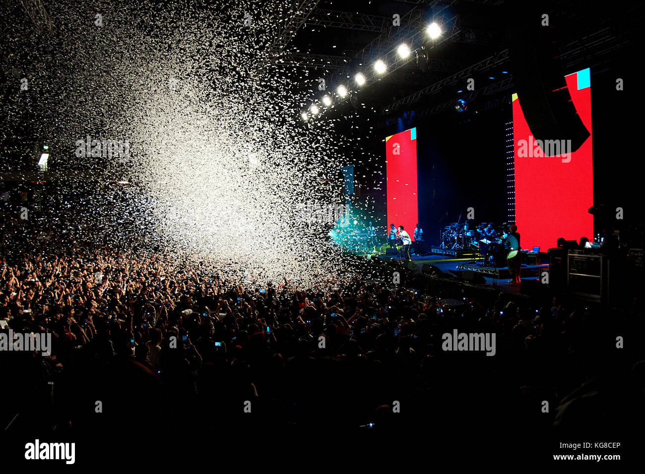 Londra, UK, 4 novembre, 2017. Eason Chan concerto presso la casella di rame Arena come parte dell'C'mon In Tour promozionale da toccare Musica Live. Credito: Calvin Tan/Alamy Live News Foto Stock