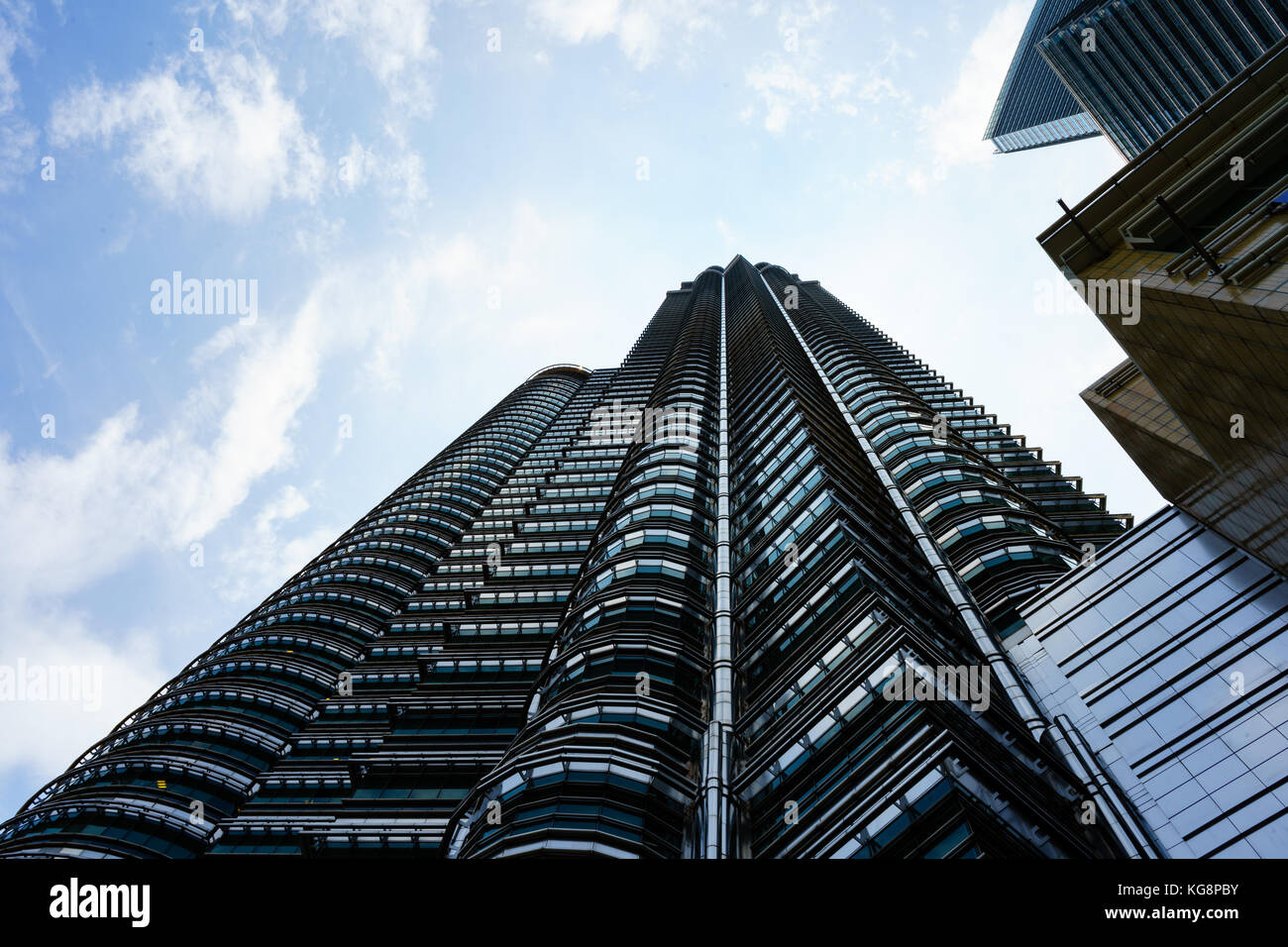 Petronas Twin Towers a mezzogiorno Foto Stock