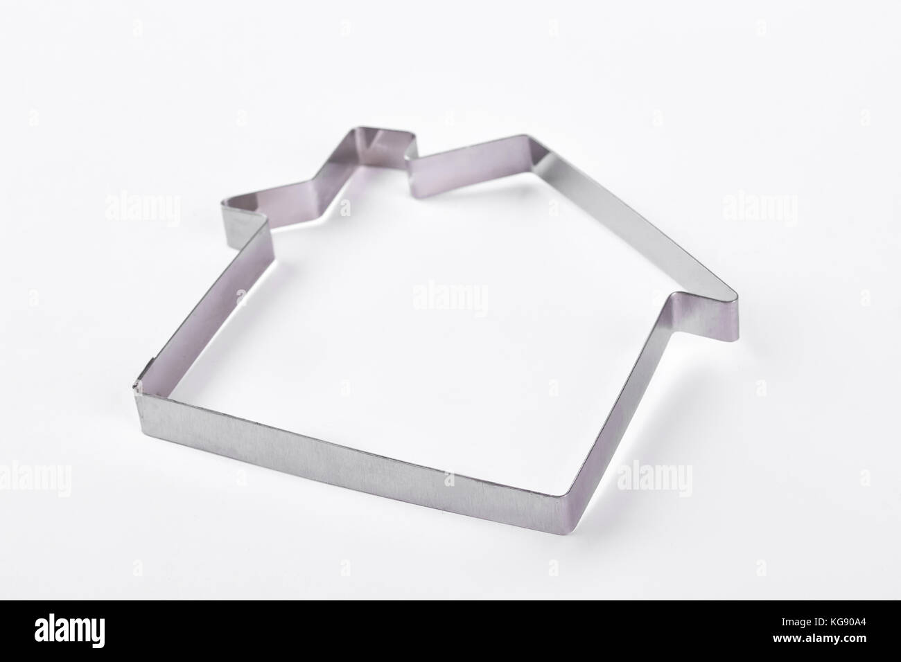 Casa tagliapasta forma. Foto Stock