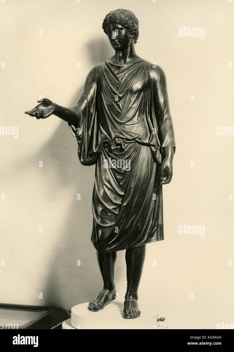 Statua di bronzo di Camillo Foto Stock