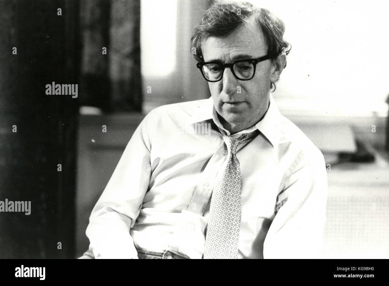 Attore americano e film maker Woody Allen Foto Stock