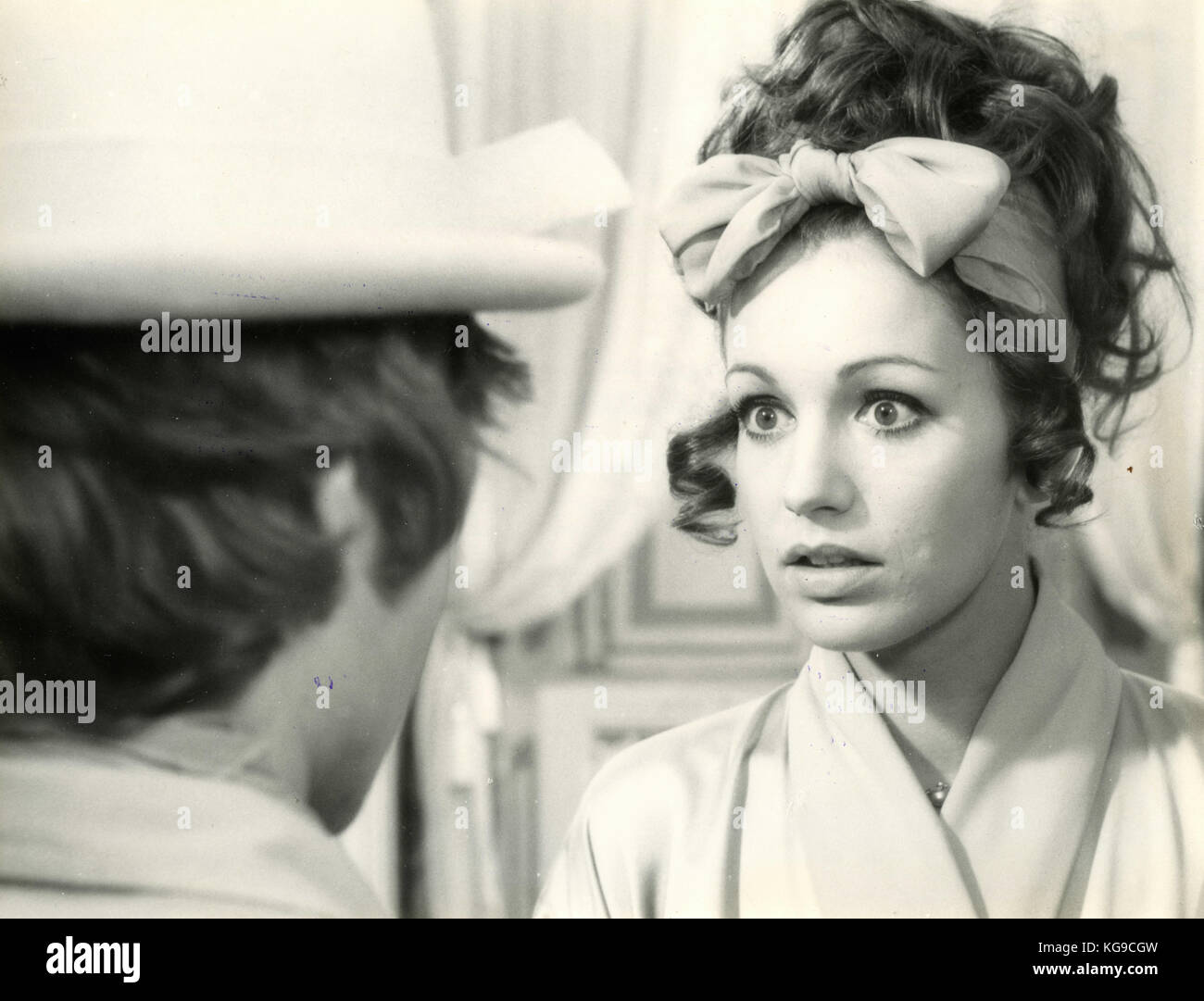 Attrice Catherine Spaak nel film Il marito è mio e l' Ammazzo Quando mi pare, 1967 Foto Stock