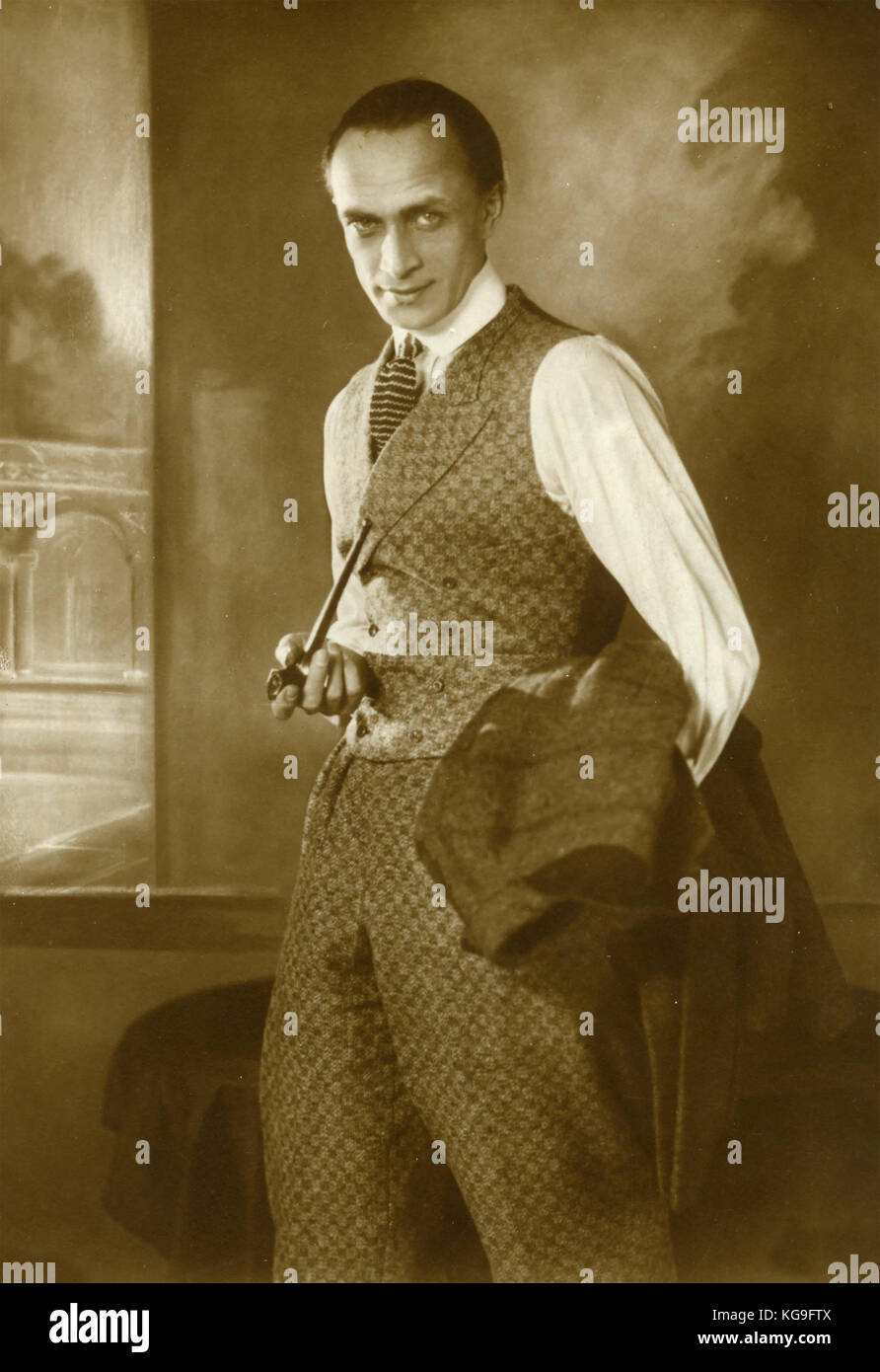 Attore tedesco Conrad Veidt Foto Stock