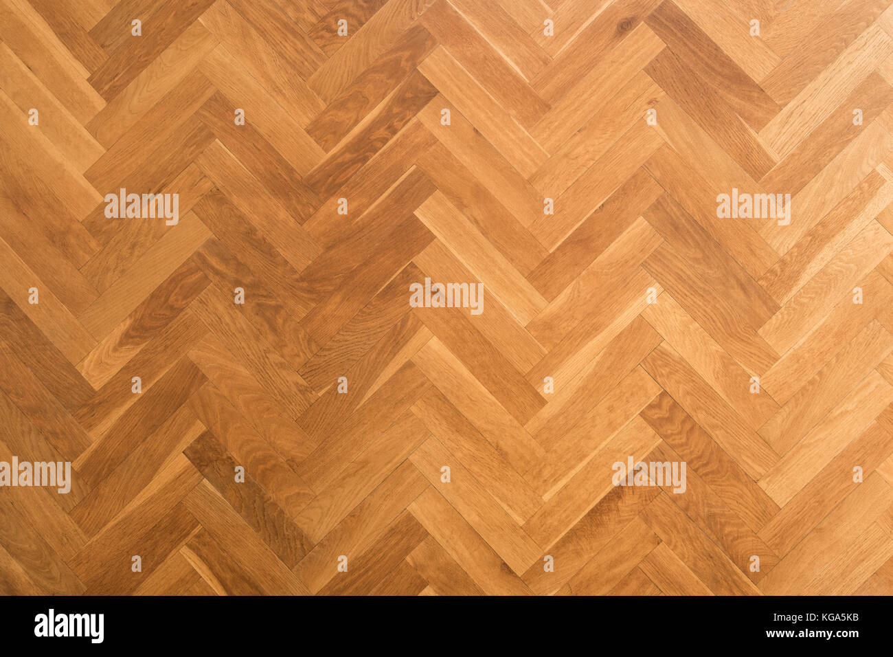 Pavimento in legno di sfondo - parquet a spina di pesce - sfondo Foto Stock