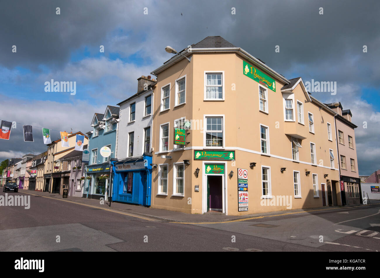 Paddy's Palace Hostel, 31 New Street, Killarney, nella contea di Kerry, Irlanda Foto Stock
