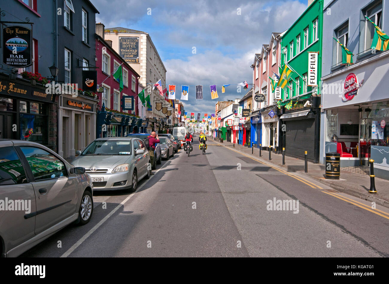 Nel centro cittadino di Killarney, nella contea di Kerry, Irlanda Foto Stock