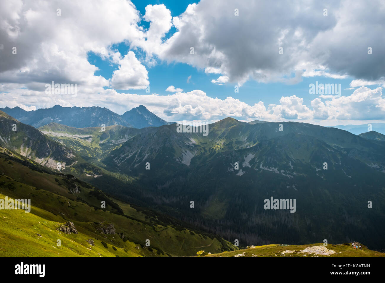 Parco Nazionale dei Monti Tatra a Zakopane Foto Stock