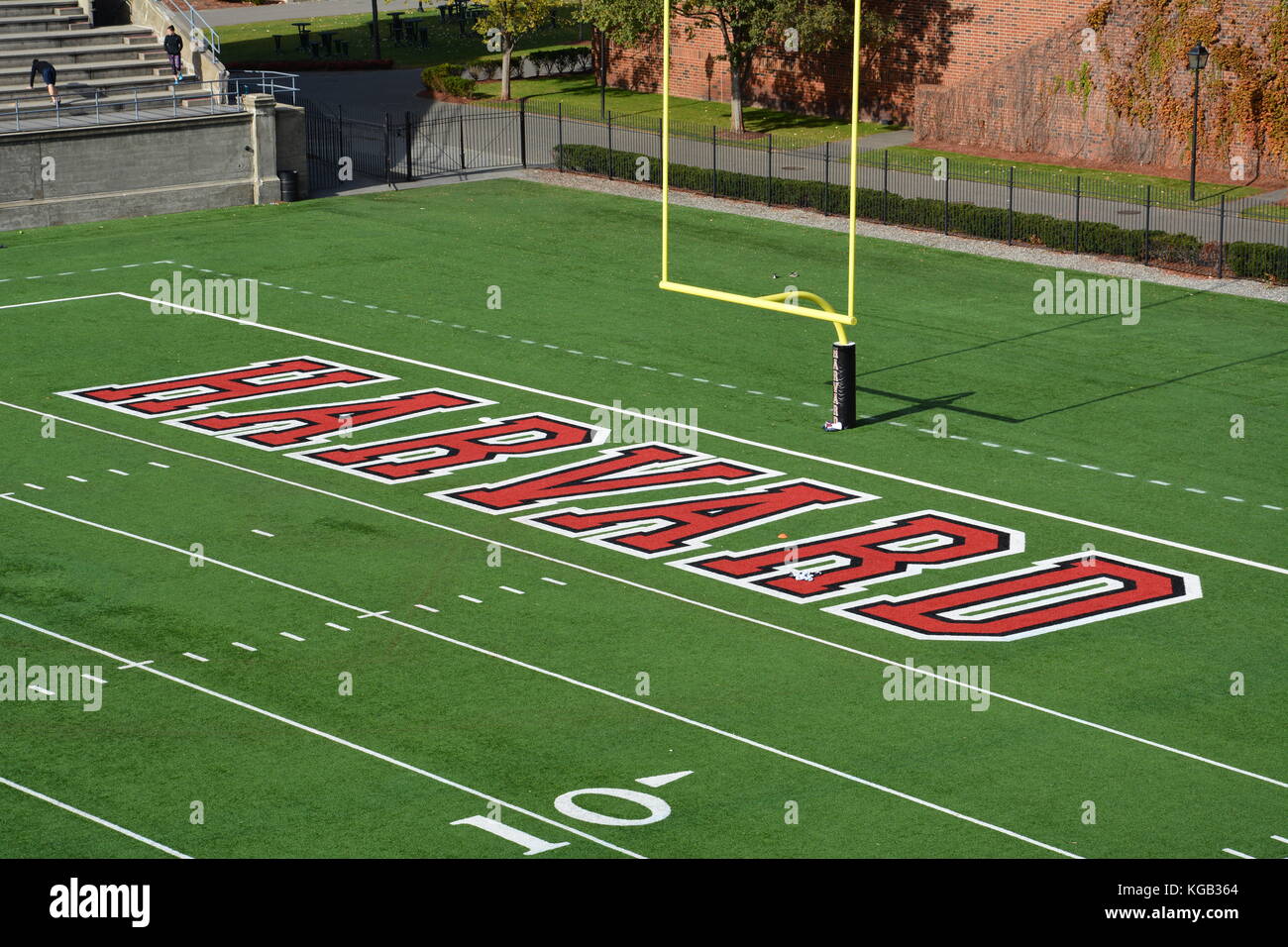 La massiccia e harvard storico Colosseo di Allston, Boston, massachuset Foto Stock