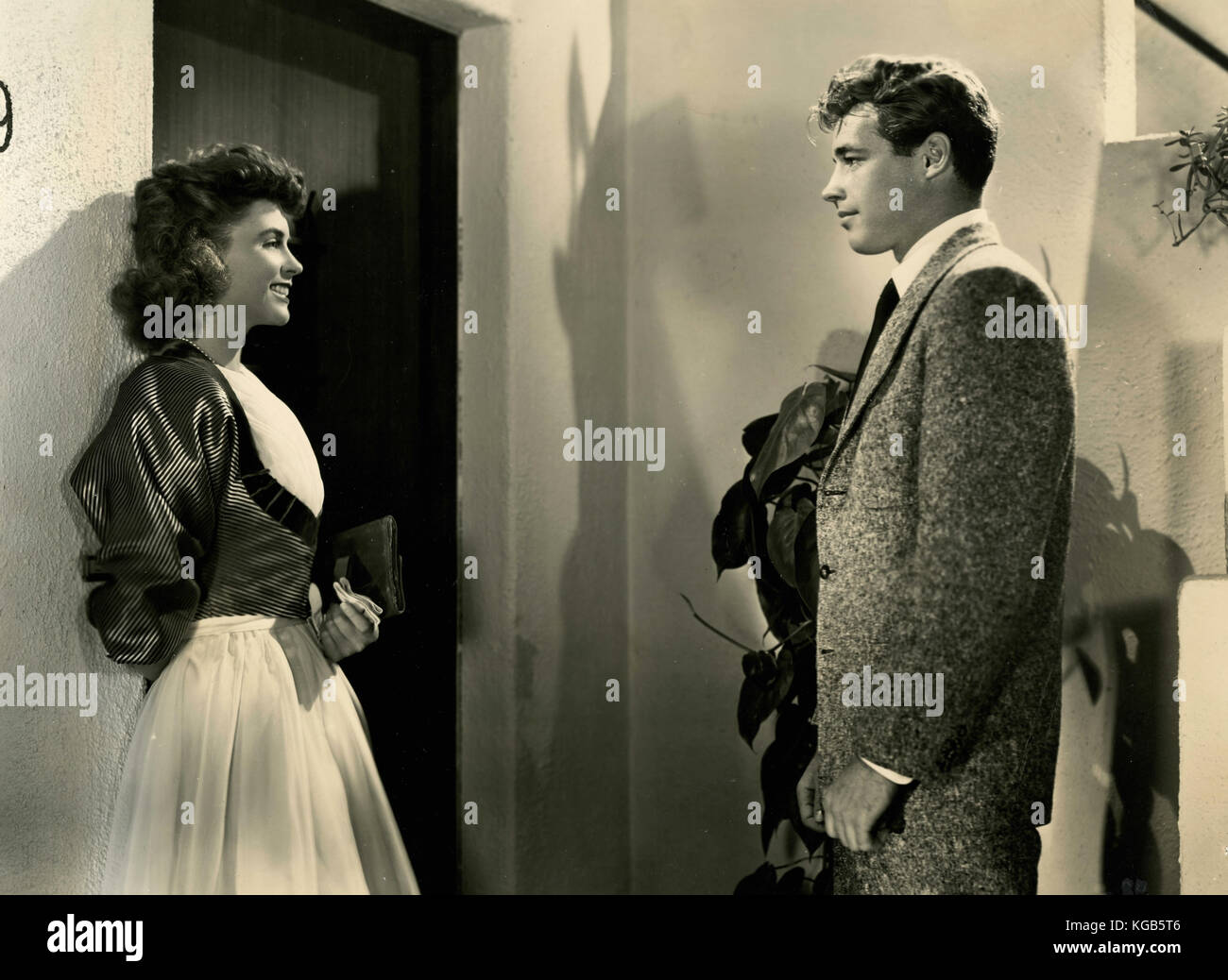 Attori Guy Madison e Dorothy McGuire in il filmato fino alla fine dei tempi, 1946 Foto Stock