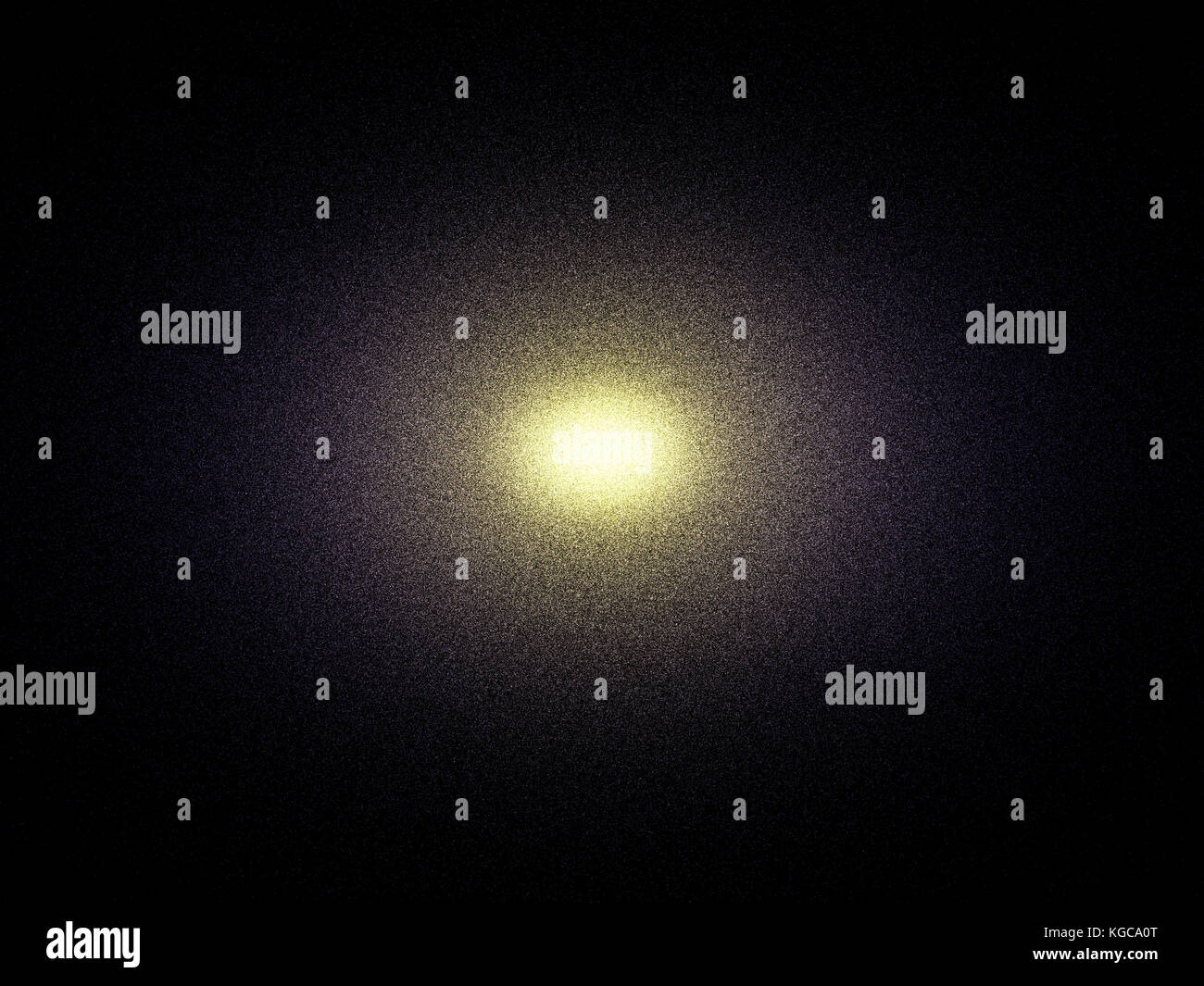 Galassia ellittica ricostruzione teorica. Questo tipo Galaxy è un gigantesco sistema stellare. Foto Stock