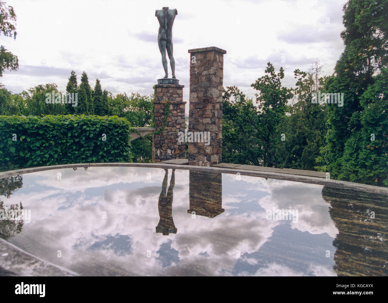 MILLES GÅRDEN at Stockholm Lidingö 2003 un museo all'aperto con sculture di Carl Milles scultura svedese Foto Stock