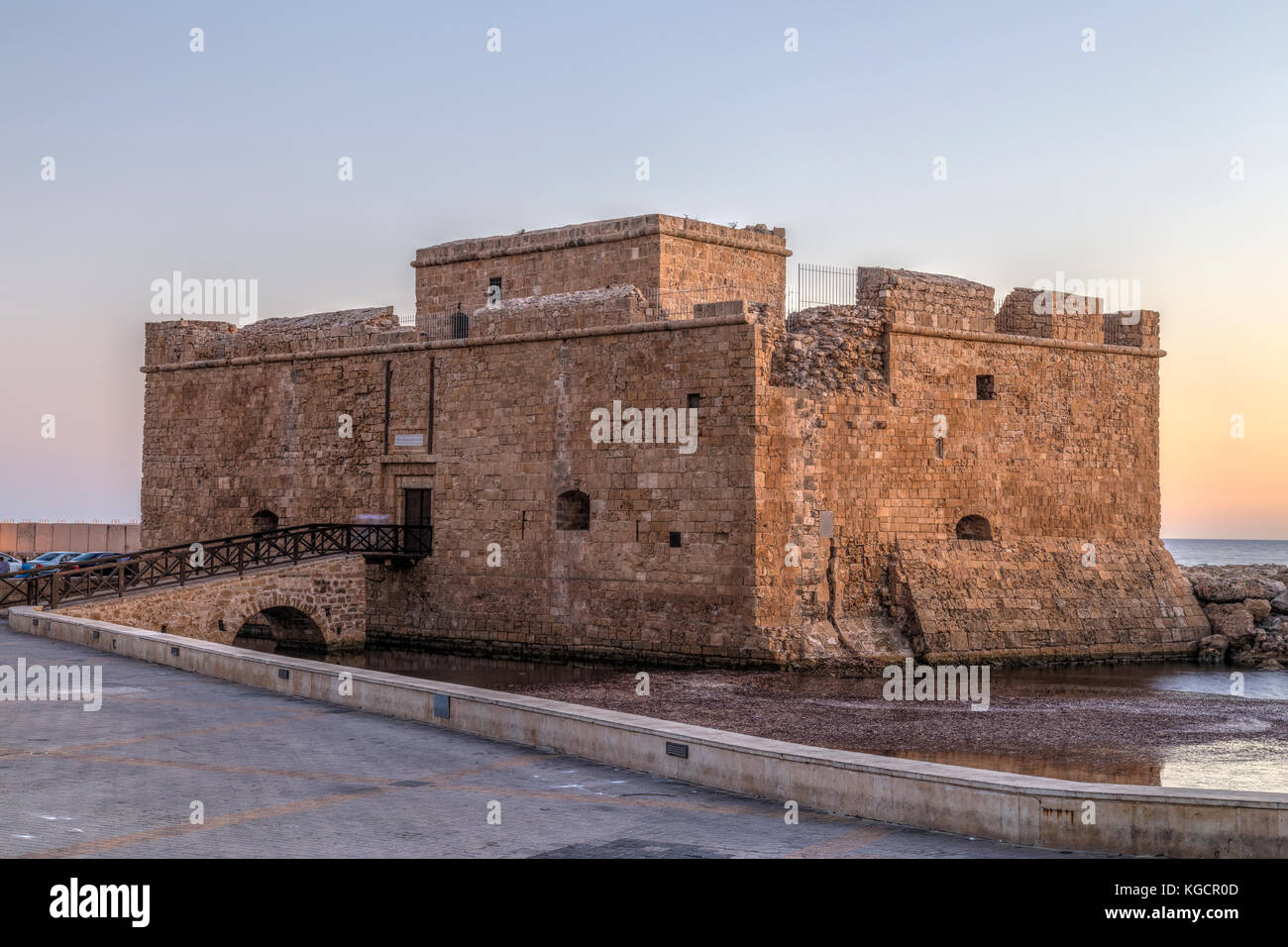 Il Castello di Pafo, Paphos, Cipro Foto Stock