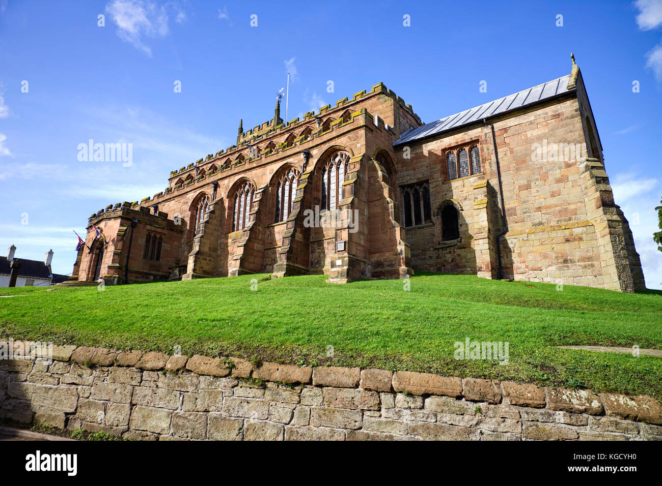 St James Church di Audlem, Cheshire Foto Stock