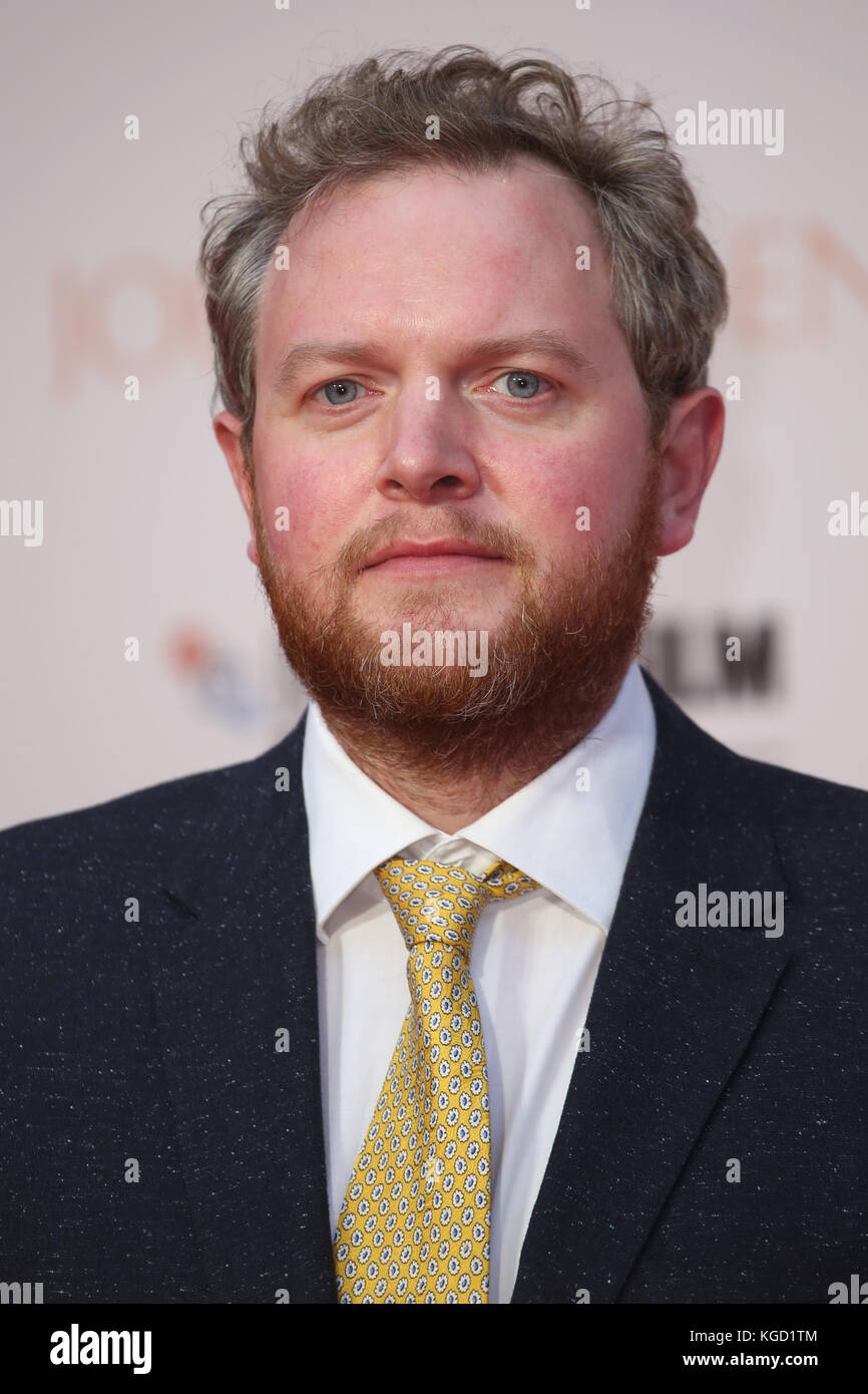 BFI London Film Festival Journey's End Screening - arrivi con: Miles Jupp dove: Londra, Regno Unito quando: 06 ottobre 2017 Credit: Lia Toby/WENN.com Foto Stock