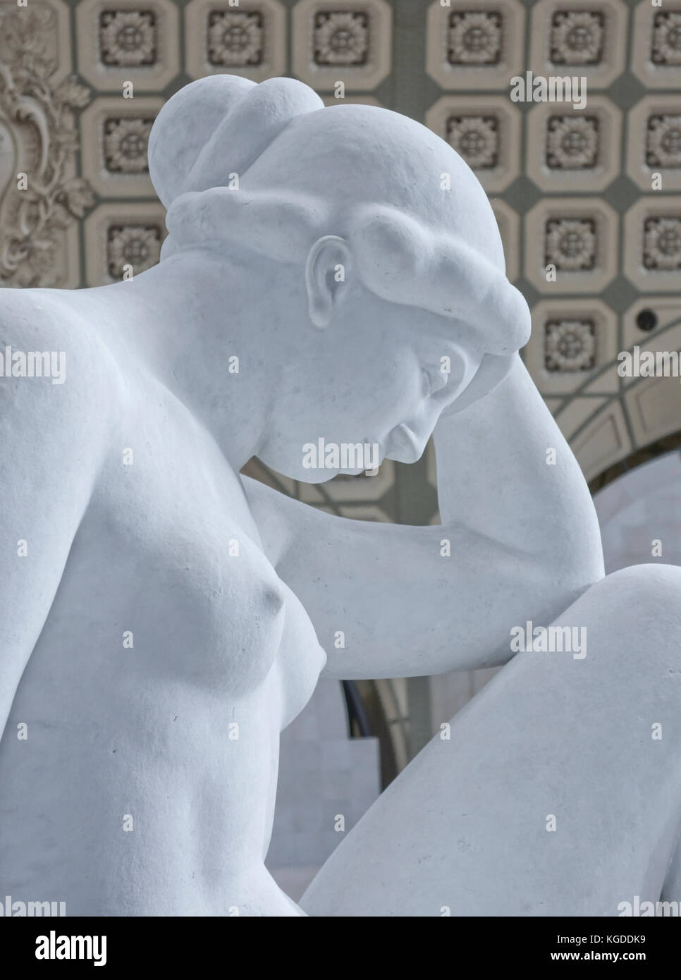 Maillol scultura 'mediterranidi' nell'Orsay, Parigi, 2017. Foto Stock