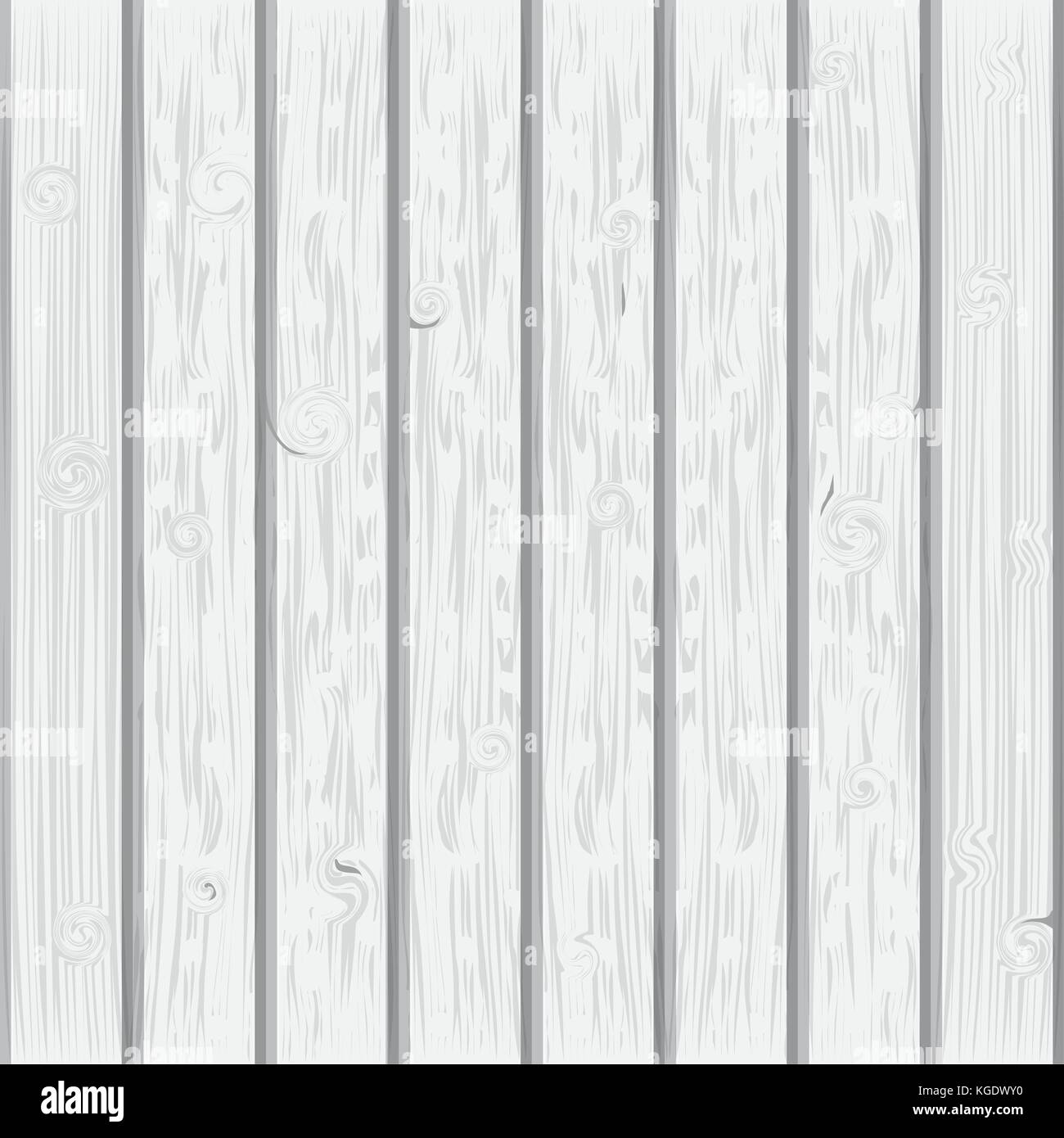 Legno bianco plank sfondo texture Illustrazione Vettoriale