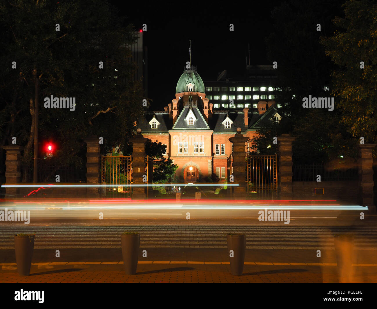 L'ex hokkaido edificio degli uffici governativi Foto Stock