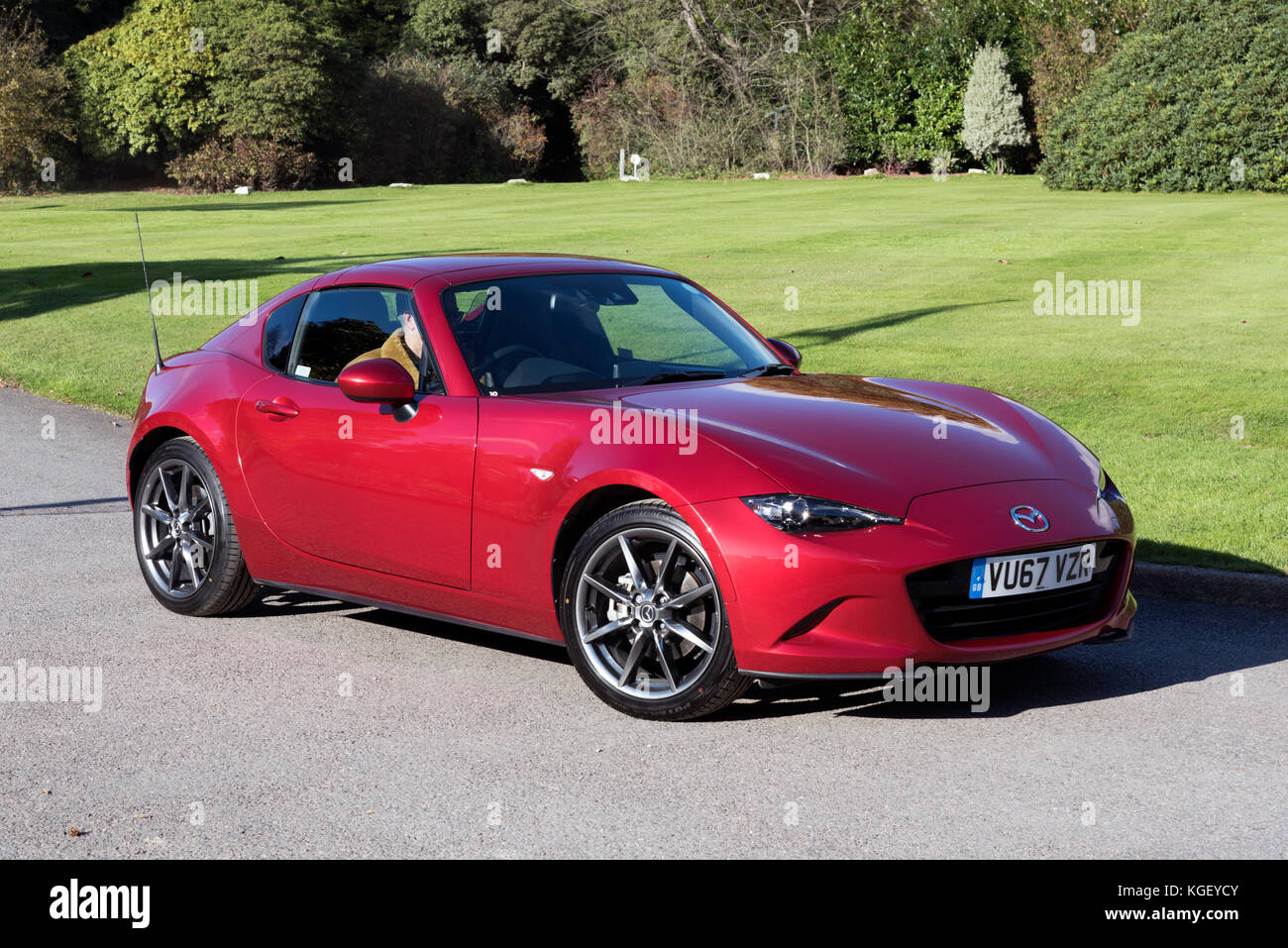 2017 Mazda MX-5 sport rf nav Foto Stock