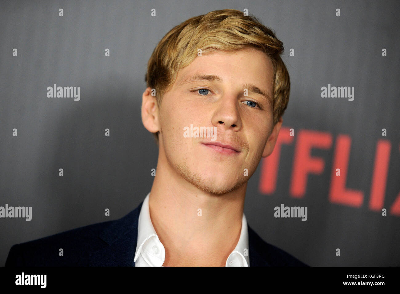 Daniel Webber partecipa alla serie televisiva Netfilx di The Punisher all'AMC Loews il 6 novembre 2017 a New York. Foto Stock